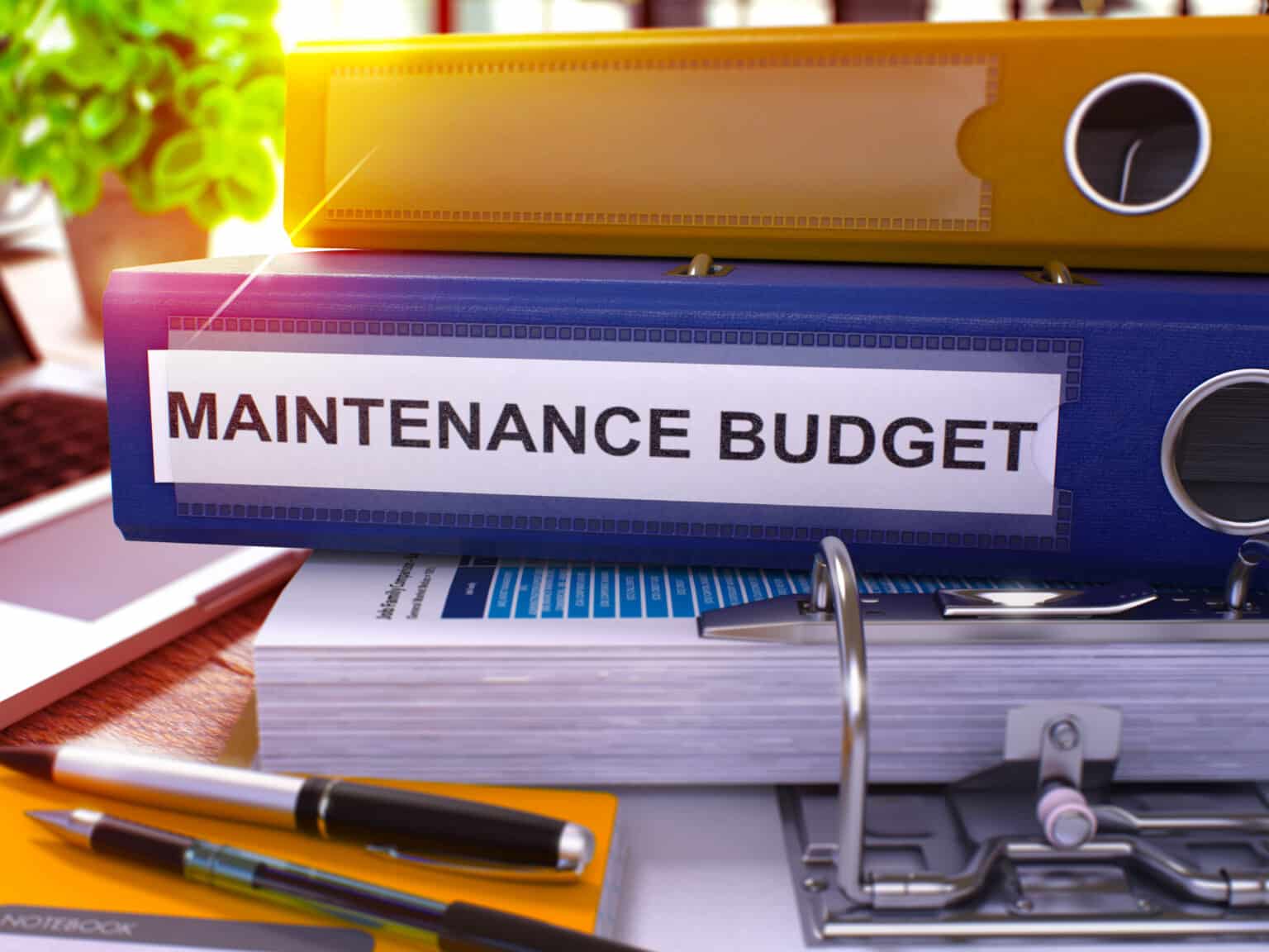 maintenance budget