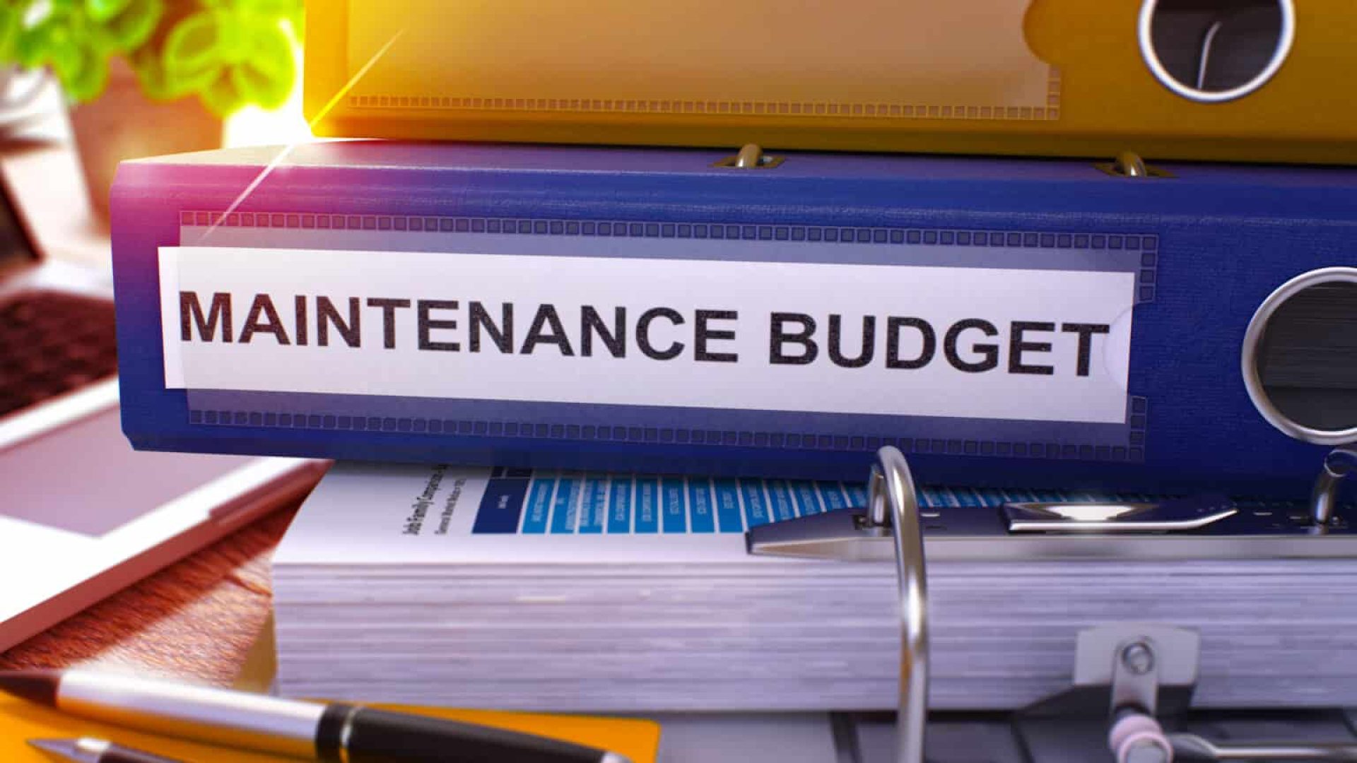 maintenance budget